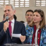 Paulo Octavio, Anna Christiona Kubitschek e a deputada Paula Belmonte