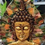 Busto Buda em Folha – 41 cm – R$245,00