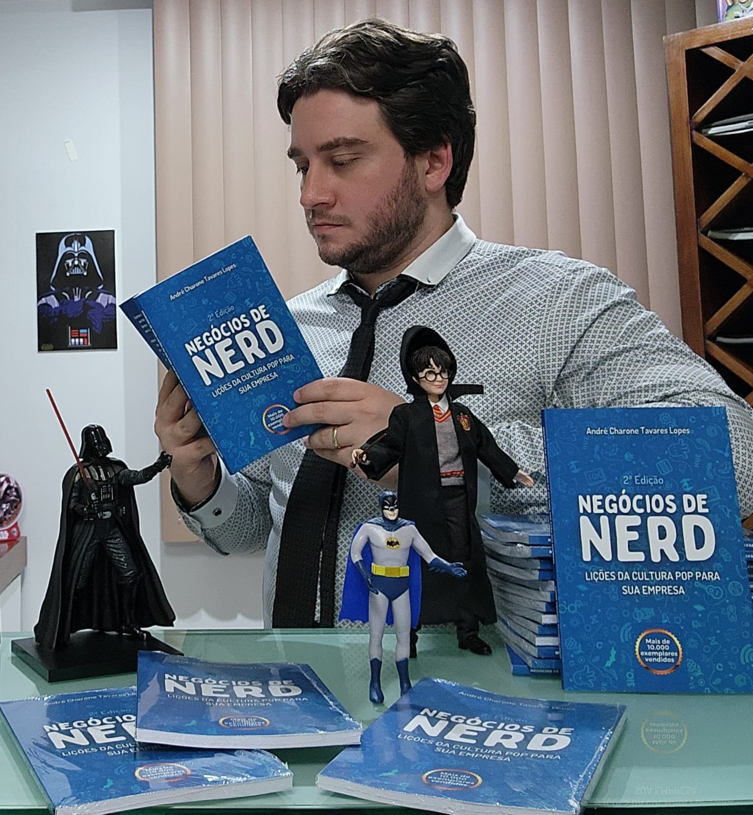 Harry Potter, Star Wars e Batman: veja lições de finanças da cultura pop na segunda edição do livro “Negócios de Nerd”