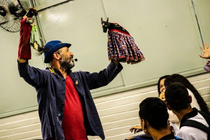 Mamulengo Presepada em escola - Foto Davi Mello (2)