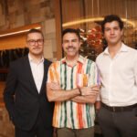 Eduardo Ganassin, Thiago Malva e Lucas Picolotto