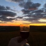 Pôr do sol no Salto Imperial